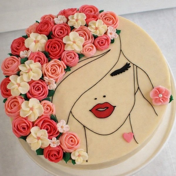 Woman's Day Cake